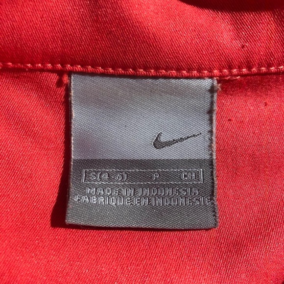 Y2K WOMENS NIKE CORAL FULL ZIP UP JACKET SIZE SMALL (4-6) - Picture 4 of 6